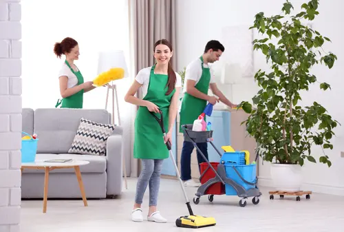 What is the fastest way to deep clean a house