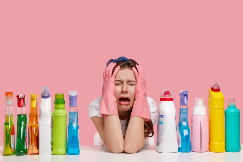 What are the 3 most common cleaning mistakes