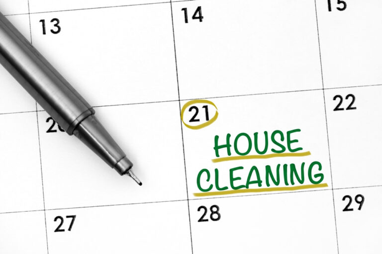 Effective House Cleaning Schedule