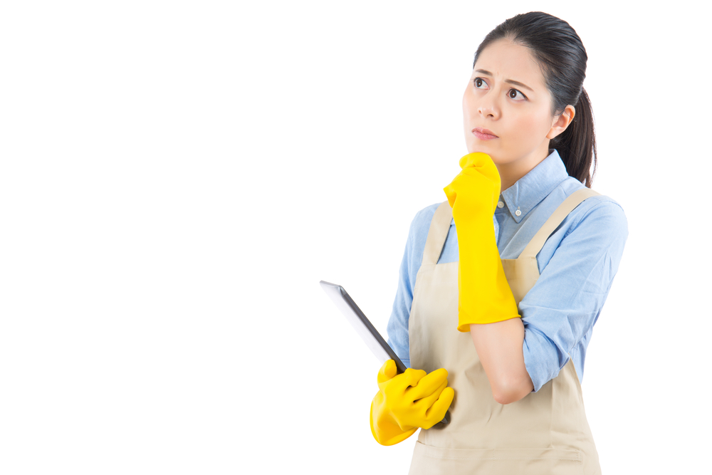 What questions to ask a cleaner