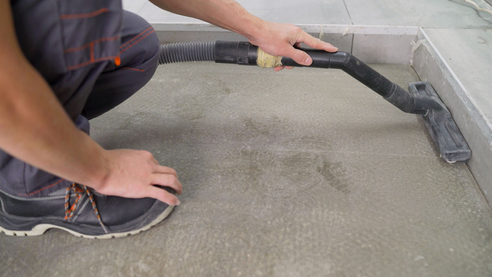 Why do finished basements collect dust so easily